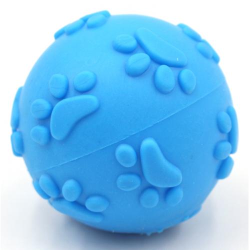 Dog Teeth Molar Toothbrush Toys Pet Toy Chew Dental Cleaning TPR Dog Ball Tough Durable Footprint Dog Toys Dropshipping