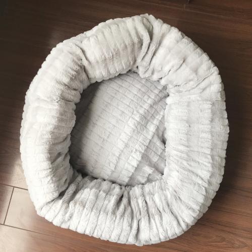 Easy To Clean Removable Round Soft Comfort Pet Bed Cushion