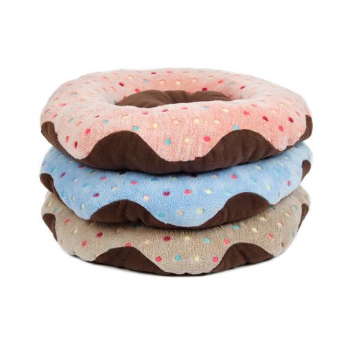 Ecofriendly Oval Shape Short Plush Dog Mat Pet Bed