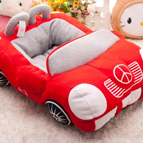 Elevated Warm Durable Novelty Car Shape Dog Pet Bed