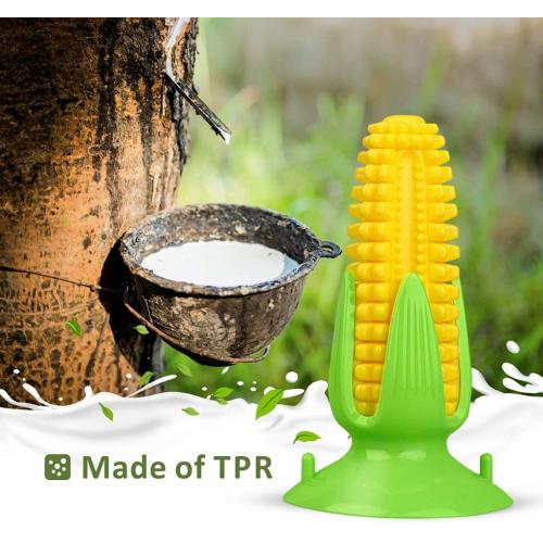 Funny Pet Toy Corn Shaped Dog Chew Toys Puppy Dog Teeth Cleaning Dental Toy Small Medium Large Dogs