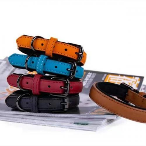 Gougelila Amazon Leather Waterproof Cloth Pet Collar Dog Collar