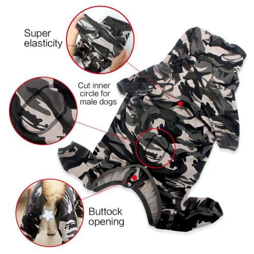 Harbour Custom Different Size Comfortable Outdoor Large Pet Cat Clothes Dog Surgery Recovery Suit Clothing