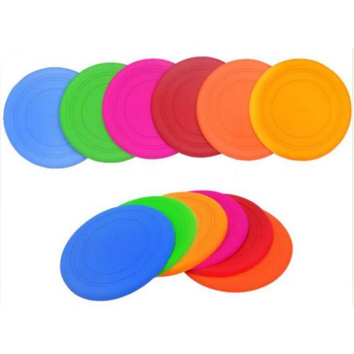 Ing Pet Toy Dog Flying Plate Training Silicone Pet Product