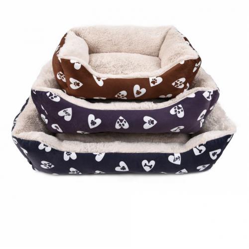 Manufacture Sale Customized Furry Pet Dog Bed Pet Sofa