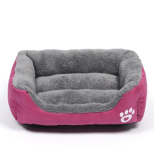 Manufacturer Pet Accessories Rectangle Washable Waterproof Oxford Custom Dog Bed