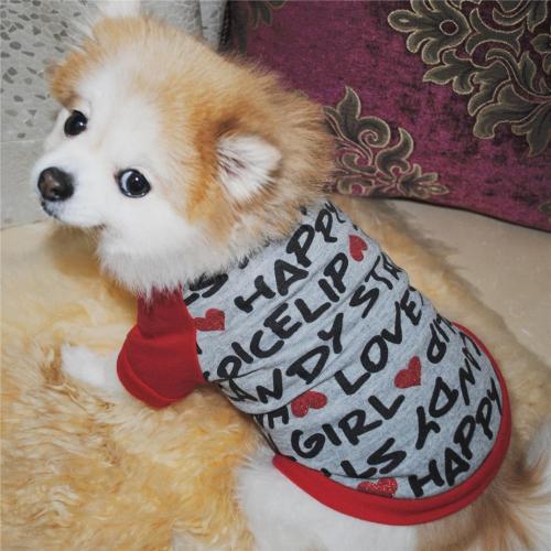 Manufacturers Direct Comfort Spring Autumn Loop Cotton Leisure Dog Hoodie Pet Clothes