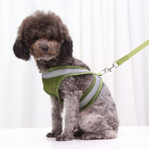 Personalized Custom Logo Tag Rope Pet Product Clothes Dog Leash Wiring Safety Harness Dog Tow Rope