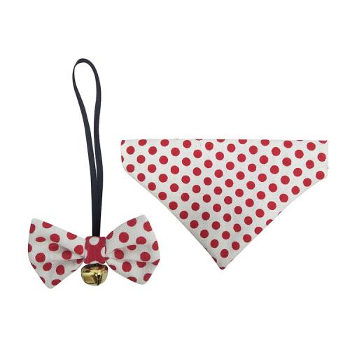 Pet Bow Custom Print Pet Supplies Dog Bandana Collar