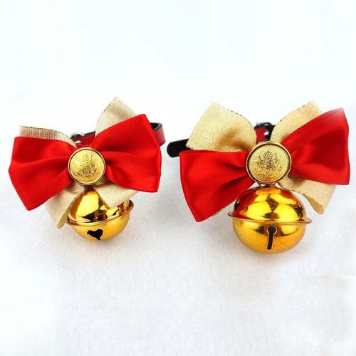 Pet Collar Dog Cat Collar With Cute Bow Tie Bell Breakaway Adjustable Safety Pet Products