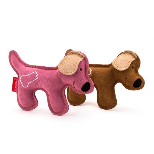 Pet Toy Dog Toy Dog Pure Leather Small Mediumsized Dog Biteresistant Teething Sound Toy