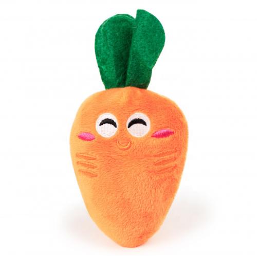 Plush Vocal Carrot Pet Toy