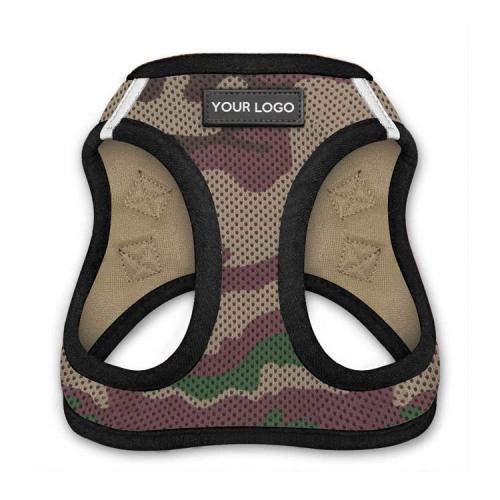 Reflective Adjustable Pet Colourful Soft Breathable Cooling Air Mesh Dog Harness Chest Vest Dog