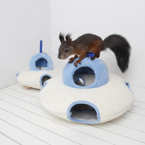 Warm Flying Saucer Hammock Small Pet Nest Hamster Bed
