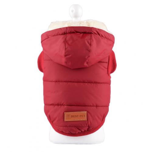 Waterproof Windproof Reversible Plaid Dog Vest Winter Coat Warm Dog Apparel Cold Weather Dog Jacket