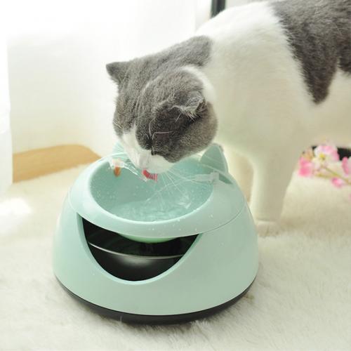 Automatic Luminous USB Electric Dog Water Dispenser Drinking Bowl Pets Water Fountain