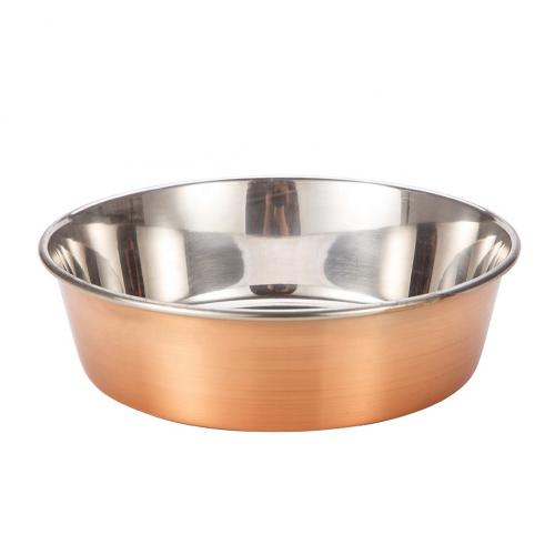 Custom Dog Bowl Stainless Steel Crystal Copper Pet Bowl Prices