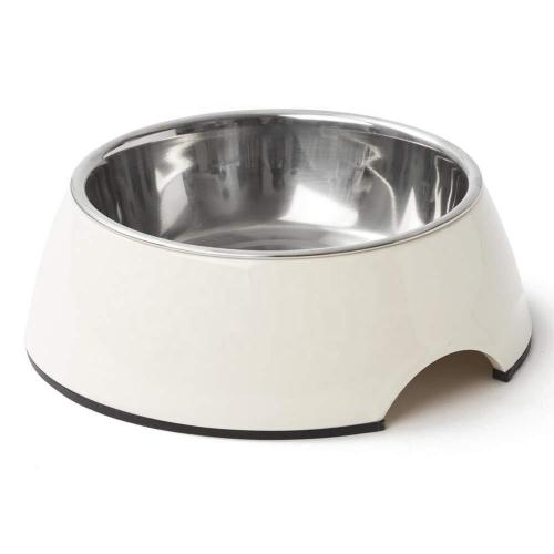 DOKA Melamine Dog Bowls Stainless Steel Pet Feeder Dog Food Feeding Bowl Antislip