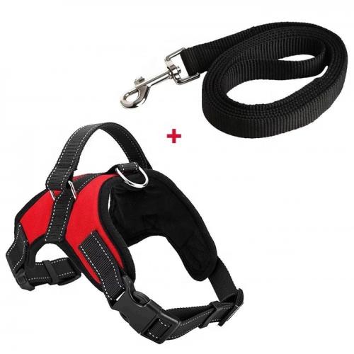 Dog Harness NoPull Pet Harness Adjustable Outdoor Pet Vest Reflective Vest Dogs Easy Control