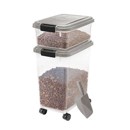 PP Plastic Pet Food Container Dog Cat