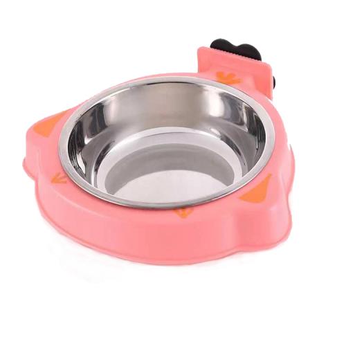 PeDuct Pet Feeder BowlSteel Dog Food Water Bowl Non Slip Pet Slow Feeder Manufacturer