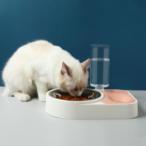 Pet Selffeeding Device Drink Bowl Water Feeder Cat Water Bottle Vertical Selfservice Pet Drinker BOW0010189