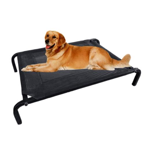 Portable Foldable SteelFramed Elevated Pet Bed