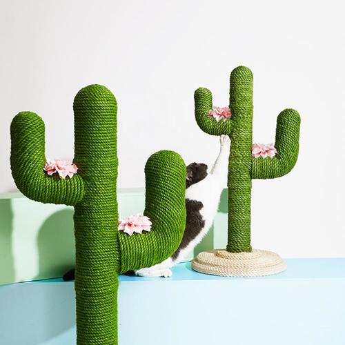 Rope Pvc Stable Flower Cactus Cat Tree