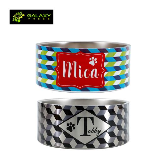 Stainless Steel Sublimation Blank Pet Bowl Pet Accessories