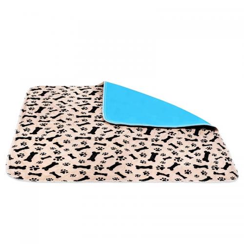 Waterproof Pet Mat Washable Pee Pad Print