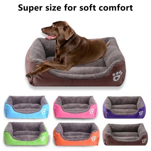 Ultra Soft Calming Pet Bed Oxford Fabric Removable Washable Waterproof Dog Sofa Soft Custom Cat Bed Indoor Pet Bed