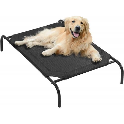 Heavy Duty SteelFramed Portable Original Elevated Dog Cot Bed 35/43/49 Inches Large Raised Pet Bed