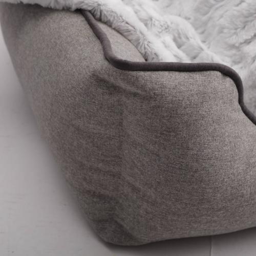 Directly Cover Removeable Washable Rectangular Luxory Pet Bed