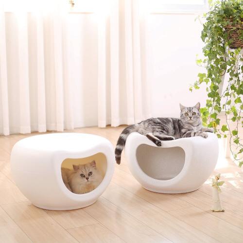 Professional Manufacturer Grey White Durable Pet Bed Accessories Luxuty Bed Pets