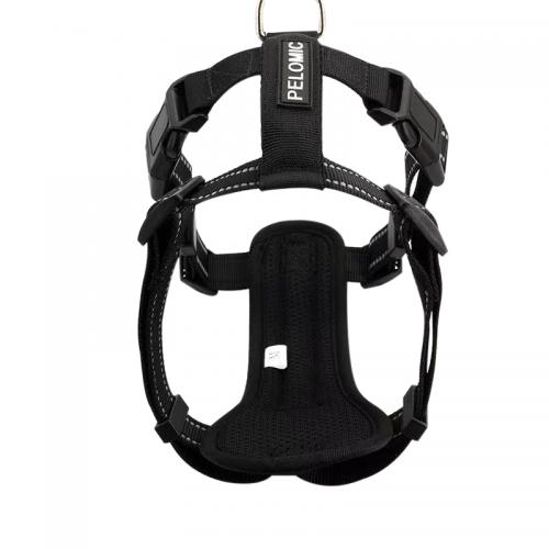 PeDuct Pets Harnesss Private LabelGg Black Pet Harness With Light