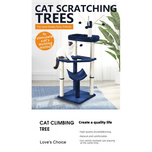 Excellent Best Material Scratching Tall Cat Tree Post