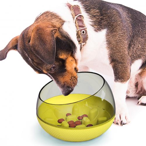 Pet Supplies Durable Dog Cat Slow Feeders Not Tip Over Pet Bowls