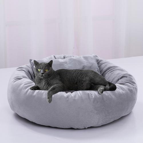 Small Dog Beds Furniture Pet Suppliers Soft Pet Bed Short Plush Dog Cat Beds