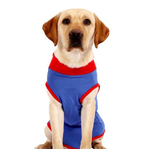 China Market Agent Pet Surgical Recovery Snuggly Suit Breathable Dog Surgical Recovery Suit Dogs