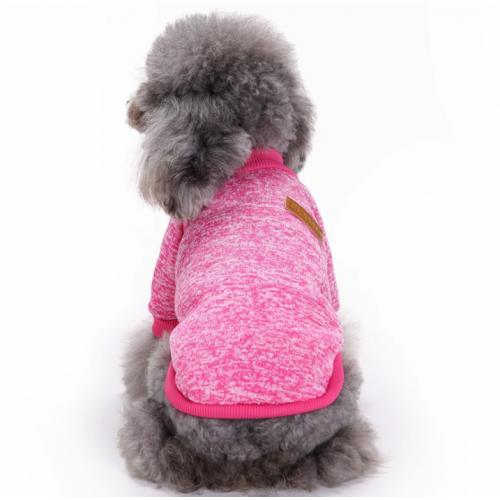 Focus On Pet Dog Clothes Knitwear Sweater Soft Thickening Warm Pup Dogs Shirt Winter Puppy Sweater Dogs