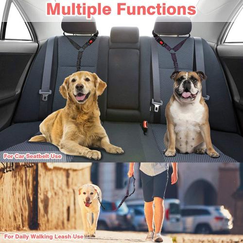 Pet Dog Seat Belt Adjustable Safety Leads Vehicle Pet Dog Cat Car Seatbelt Harness Dog Belt